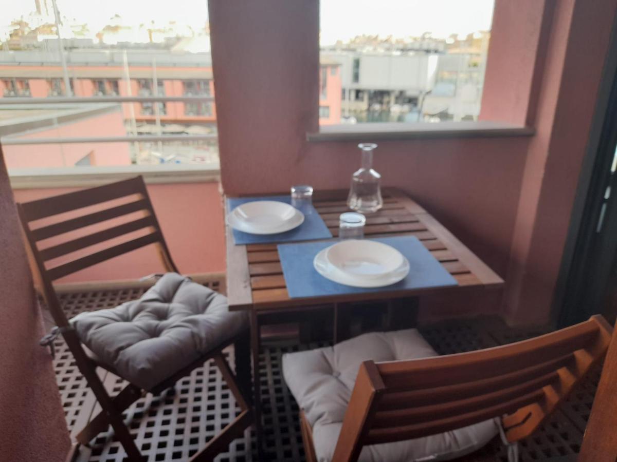 ジェノヴァBilocale Vista Mare Con Terrazzo-Porto Antico- Parcheggio Scontatoアパートメント エクステリア 写真