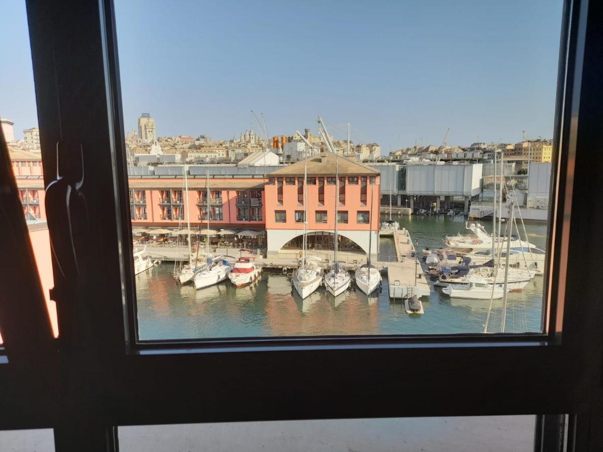 ジェノヴァBilocale Vista Mare Con Terrazzo-Porto Antico- Parcheggio Scontatoアパートメント エクステリア 写真
