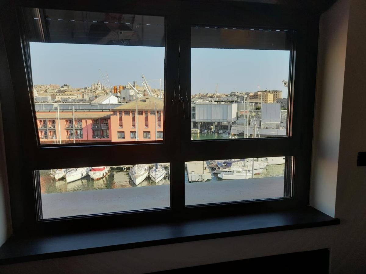 ジェノヴァBilocale Vista Mare Con Terrazzo-Porto Antico- Parcheggio Scontatoアパートメント エクステリア 写真